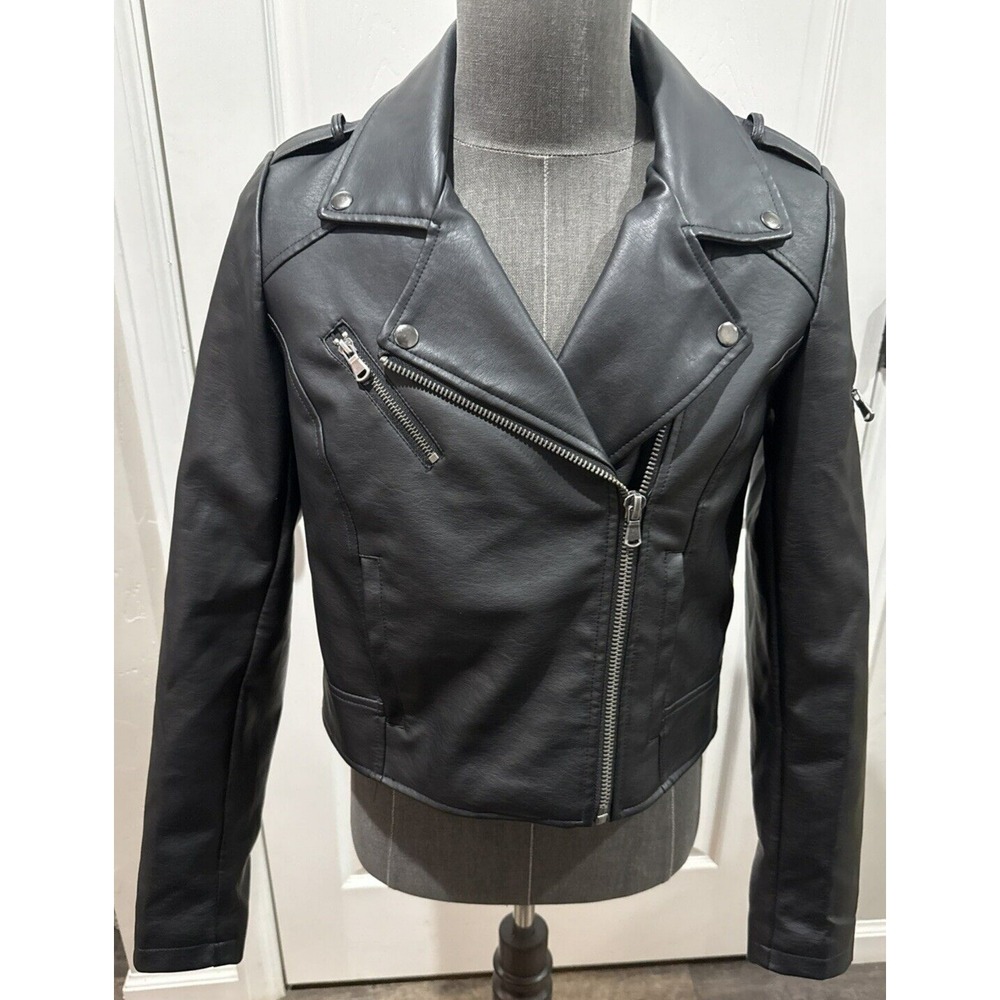 Riverdale Southside Serpents Jacket Faux Leather Black Unisex Medium